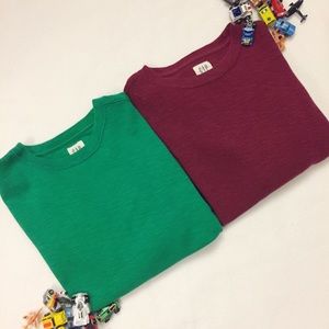 🎄GAP WAFFLE KNIT BOY’S LONG SLEEVE TEE